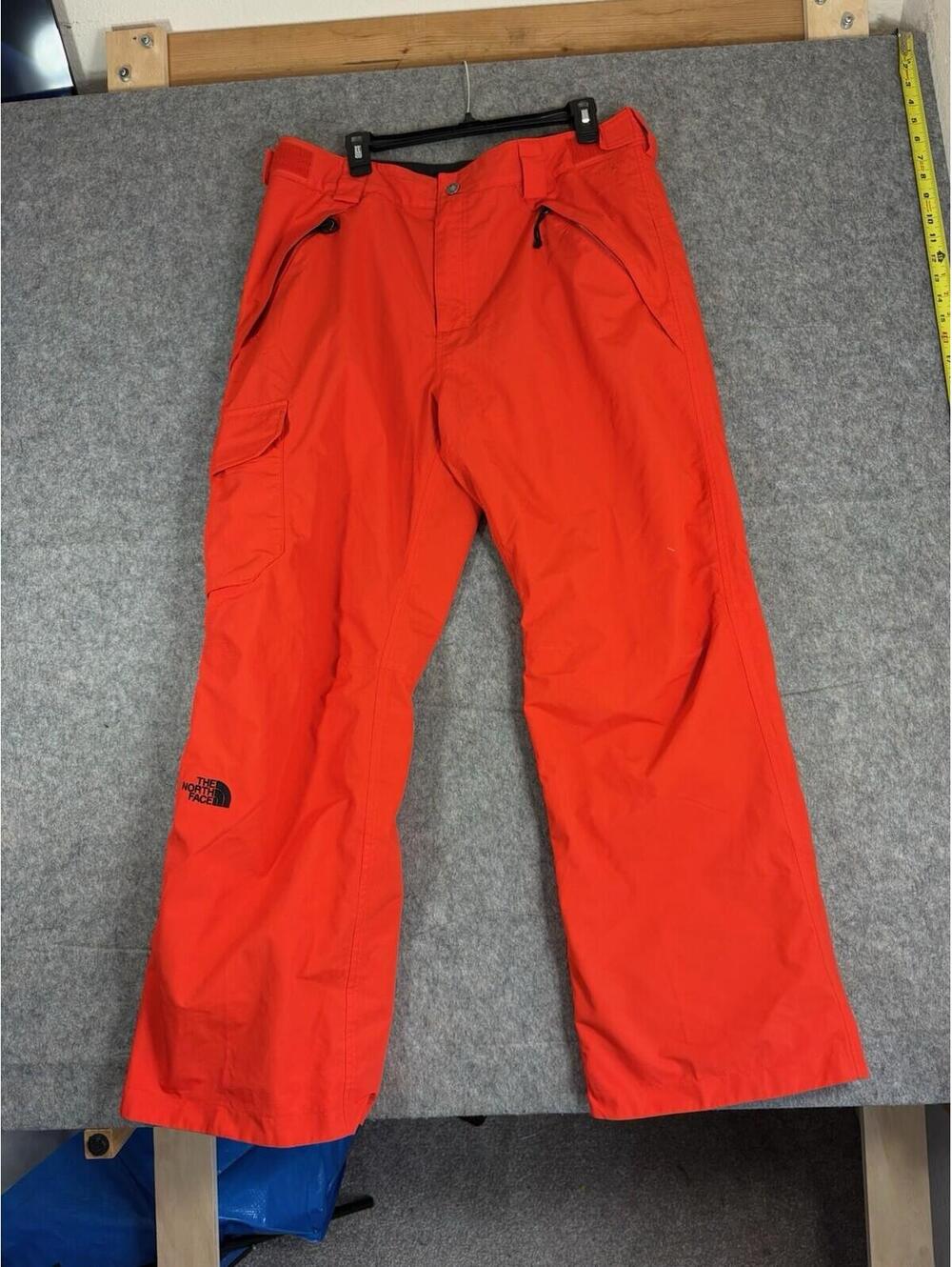 The North Face Orange HyVent Snow Pants Men’s Large